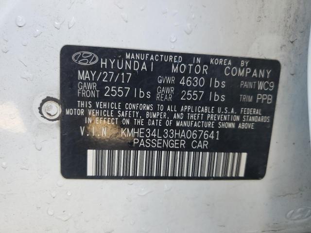 Photo 12 VIN: KMHE34L33HA067641 - HYUNDAI SONATA HYB 