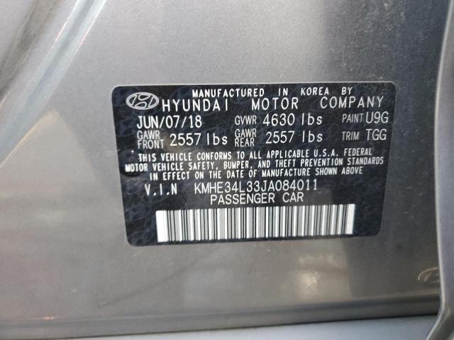 Photo 9 VIN: KMHE34L33JA084011 - HYUNDAI SONATA HYB 