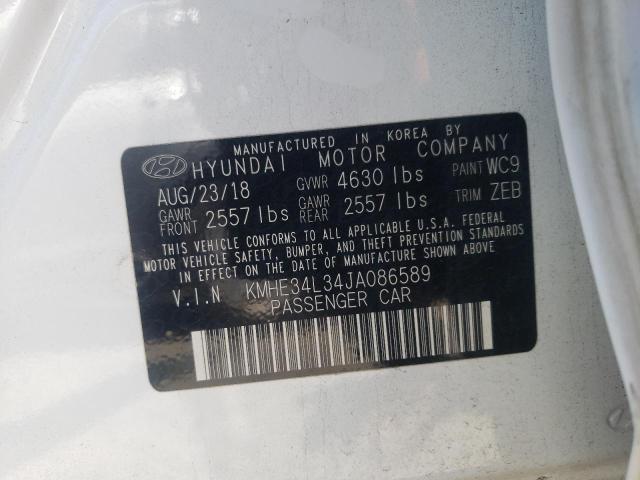 Photo 12 VIN: KMHE34L34JA086589 - HYUNDAI SONATA 