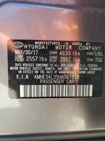 Photo 11 VIN: KMHE34L35HA067818 - HYUNDAI SONATA 