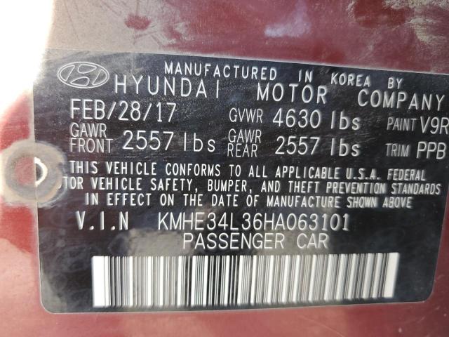 Photo 11 VIN: KMHE34L36HA063101 - HYUNDAI SONATA HYB 