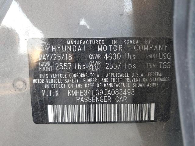 Photo 11 VIN: KMHE34L39JA083493 - HYUNDAI SONATA 