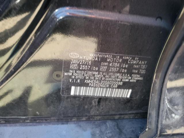 Photo 12 VIN: KMHE54L20GA035598 - HYUNDAI SONATA PLU 