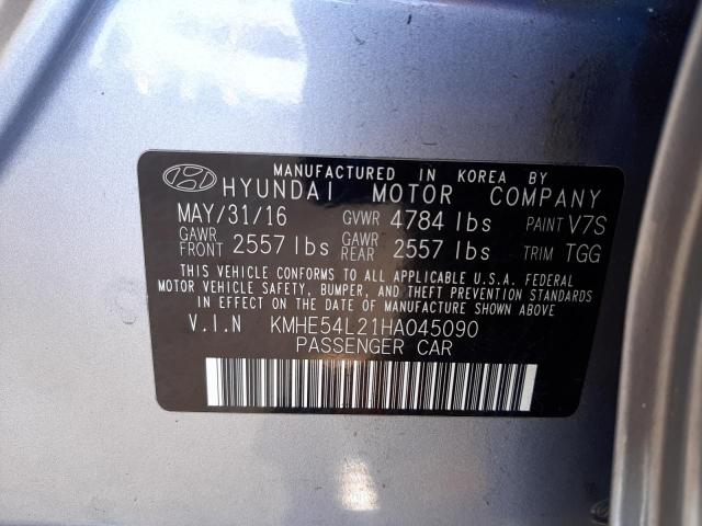 Photo 12 VIN: KMHE54L21HA045090 - HYUNDAI SONATA 