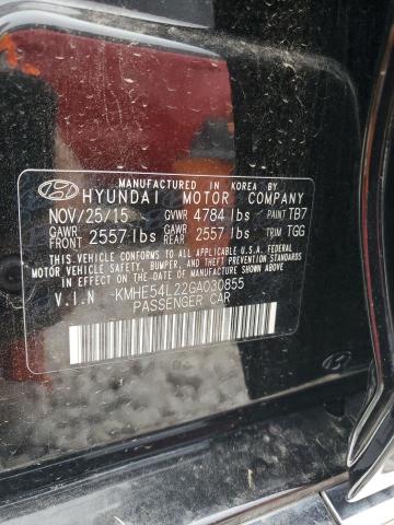 Photo 11 VIN: KMHE54L22GA030855 - HYUNDAI SONATA PLU 