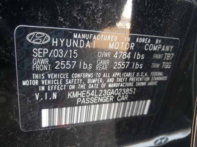 Photo 9 VIN: KMHE54L23GA023851 - HYUNDAI SONATA PLU 