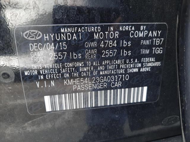 Photo 9 VIN: KMHE54L23GA031710 - HYUNDAI SONATA PLU 