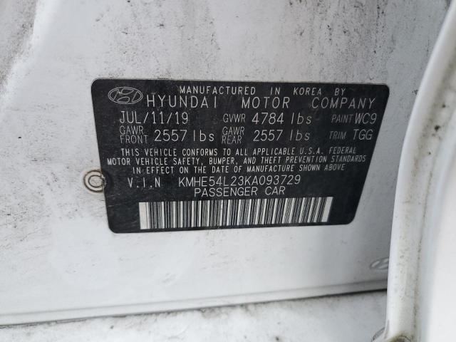 Photo 11 VIN: KMHE54L23KA093729 - HYUNDAI SONATA PLU 