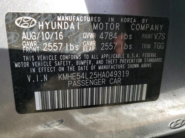 Photo 11 VIN: KMHE54L25HA049319 - HYUNDAI SONATA PLU 