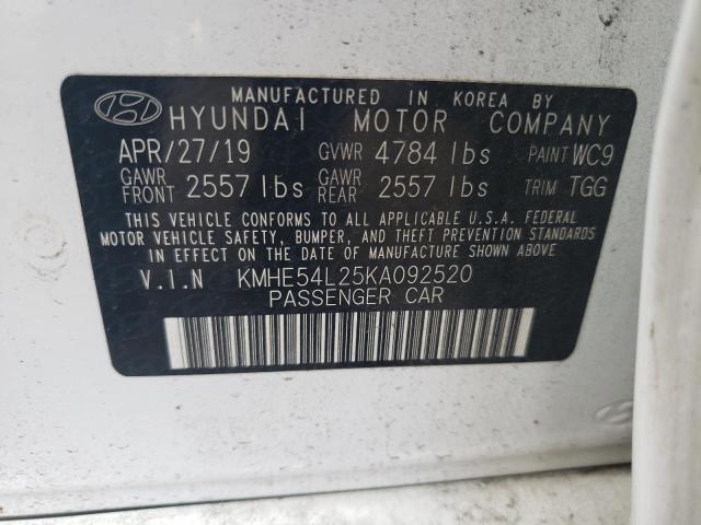 Photo 11 VIN: KMHE54L25KA092520 - HYUNDAI SONATA PLU 