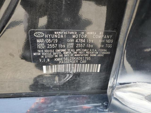 Photo 11 VIN: KMHE54L26KA091795 - HYUNDAI SONATA PLU 