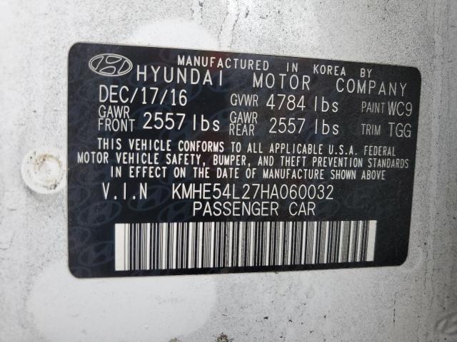 Photo 12 VIN: KMHE54L27HA060032 - HYUNDAI SONATA PLU 