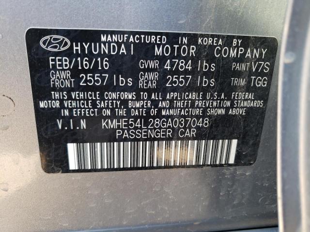 Photo 11 VIN: KMHE54L28GA037048 - HYUNDAI SONATA 