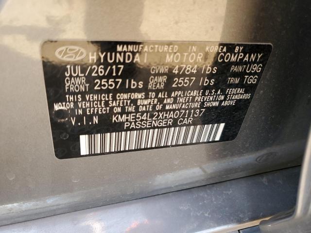 Photo 11 VIN: KMHE54L2XHA071137 - HYUNDAI SONATA PLU 