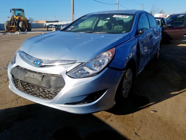 Photo 1 VIN: KMHEC4A40CA046718 - HYUNDAI SONATA HYB 