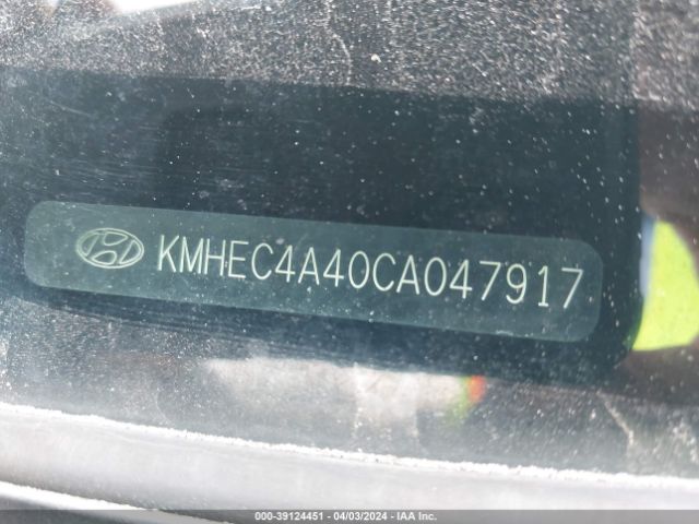 Photo 8 VIN: KMHEC4A40CA047917 - HYUNDAI SONATA HYBRID 