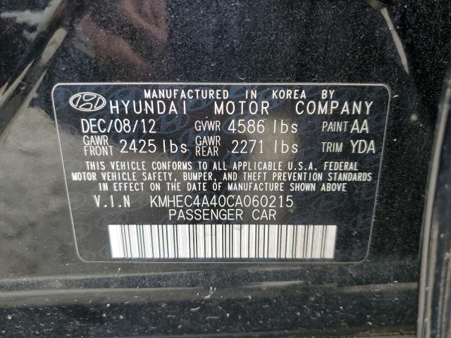 Photo 11 VIN: KMHEC4A40CA060215 - HYUNDAI SONATA HYB 