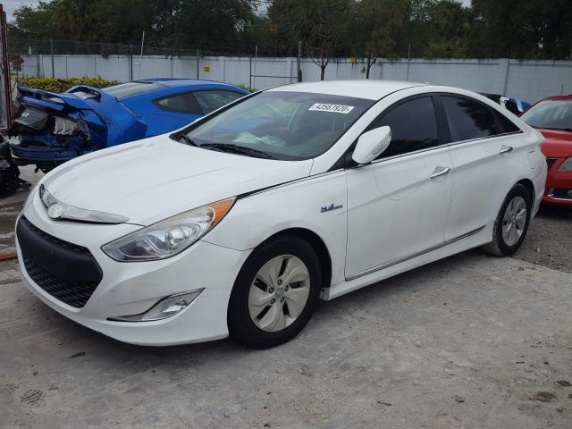 Photo 1 VIN: KMHEC4A40DA066310 - HYUNDAI SONATA HYB 