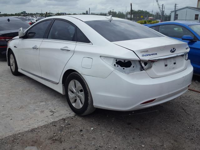 Photo 2 VIN: KMHEC4A40DA066310 - HYUNDAI SONATA HYB 