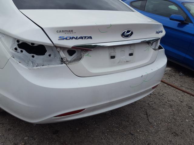 Photo 8 VIN: KMHEC4A40DA066310 - HYUNDAI SONATA HYB 