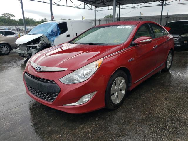 Photo 1 VIN: KMHEC4A40DA071118 - HYUNDAI SONATA HYB 