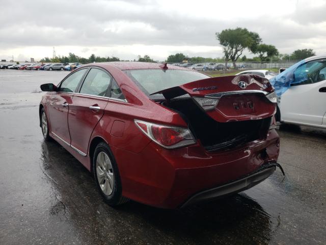 Photo 2 VIN: KMHEC4A40DA071118 - HYUNDAI SONATA HYB 