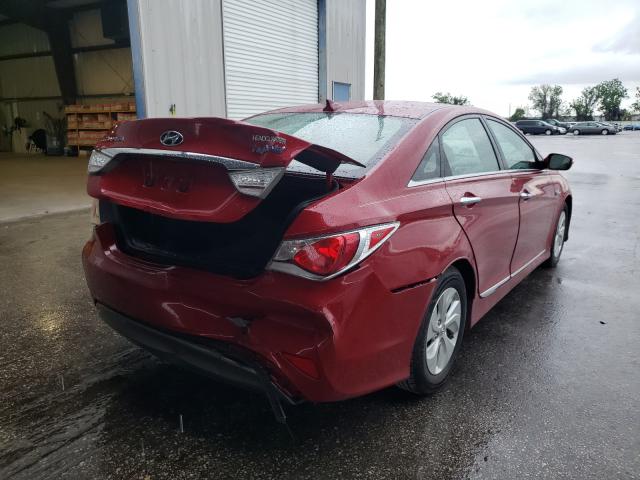 Photo 3 VIN: KMHEC4A40DA071118 - HYUNDAI SONATA HYB 