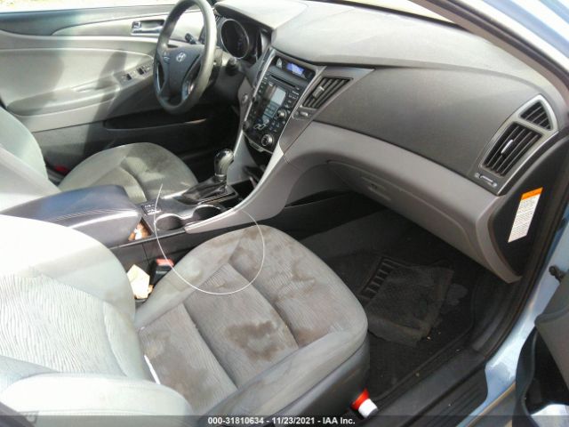 Photo 4 VIN: KMHEC4A40DA077856 - HYUNDAI SONATA HYBRID 