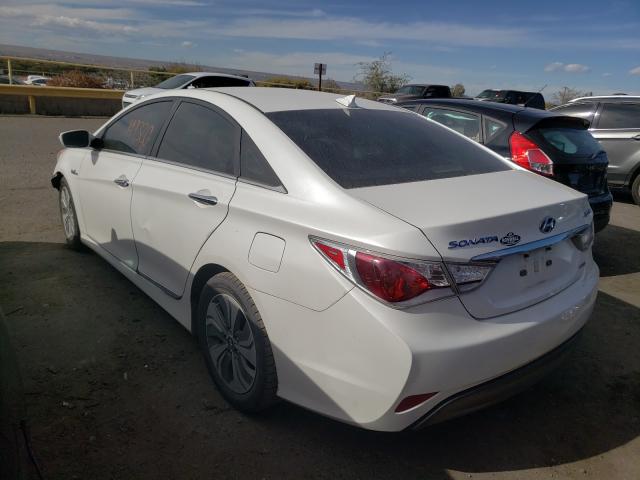 Photo 2 VIN: KMHEC4A40DA092275 - HYUNDAI SONATA HYB 