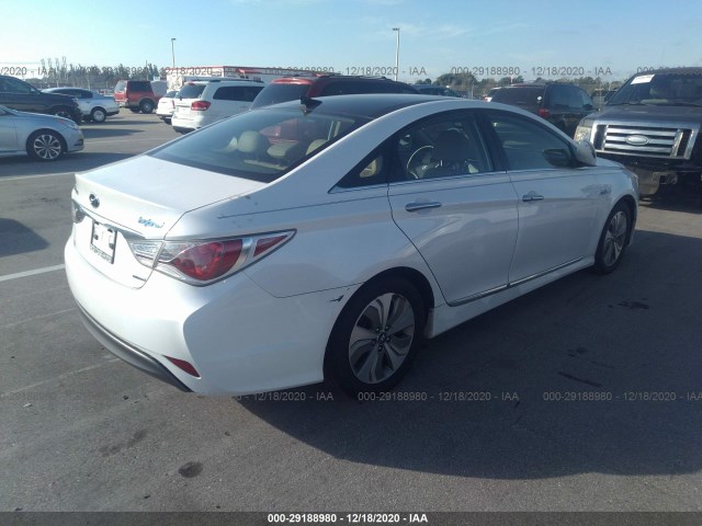 Photo 3 VIN: KMHEC4A40EA115992 - HYUNDAI SONATA HYBRID 