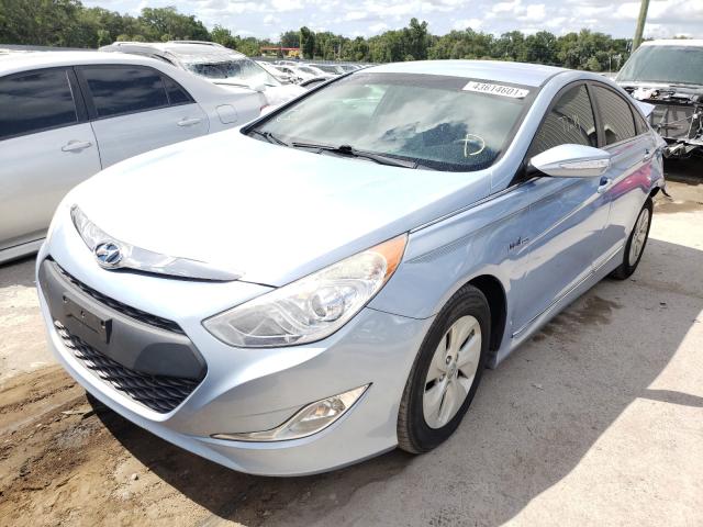 Photo 1 VIN: KMHEC4A40EA117385 - HYUNDAI SONATA HYB 