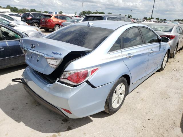 Photo 3 VIN: KMHEC4A40EA117385 - HYUNDAI SONATA HYB 