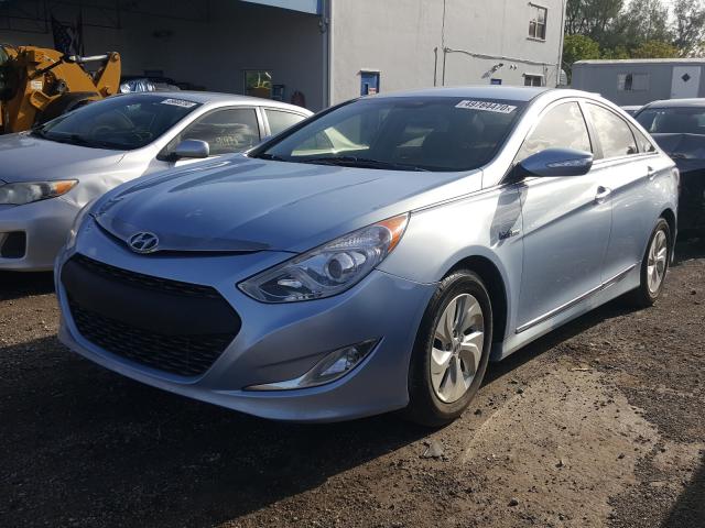 Photo 1 VIN: KMHEC4A40EA117516 - HYUNDAI SONATA 