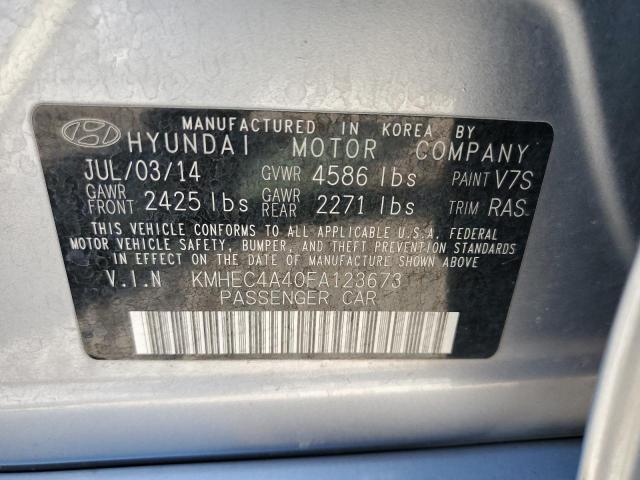 Photo 11 VIN: KMHEC4A40FA123673 - HYUNDAI SONATA 