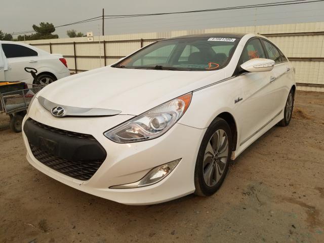 Photo 1 VIN: KMHEC4A40FA128422 - HYUNDAI SONATA HYB 