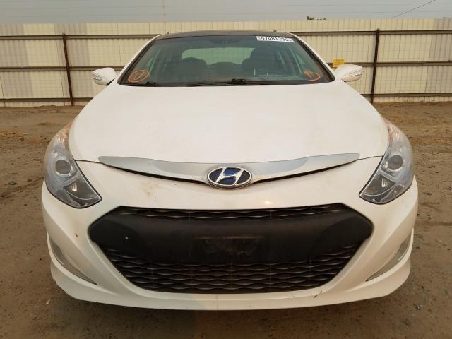 Photo 8 VIN: KMHEC4A40FA128422 - HYUNDAI SONATA HYB 