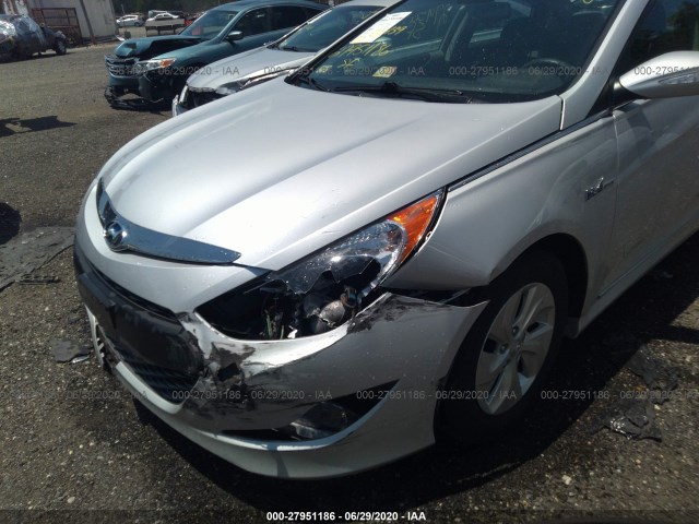 Photo 5 VIN: KMHEC4A40FA133443 - HYUNDAI SONATA HYBRID 