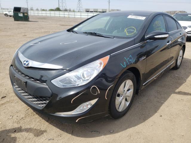 Photo 1 VIN: KMHEC4A40FA137430 - HYUNDAI SONATA HYB 