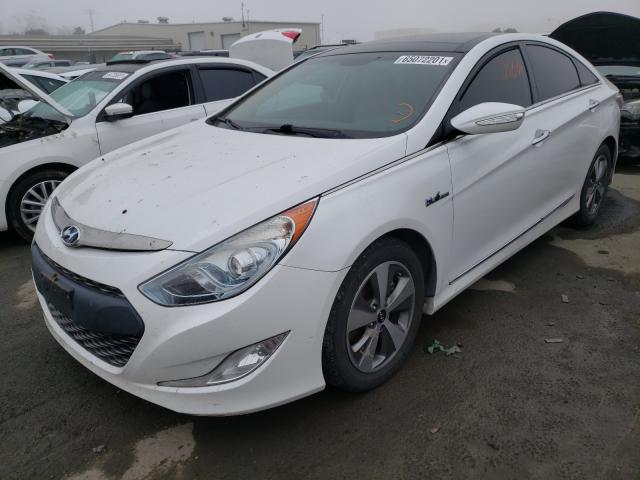 Photo 1 VIN: KMHEC4A41BA000586 - HYUNDAI SONATA HYB 