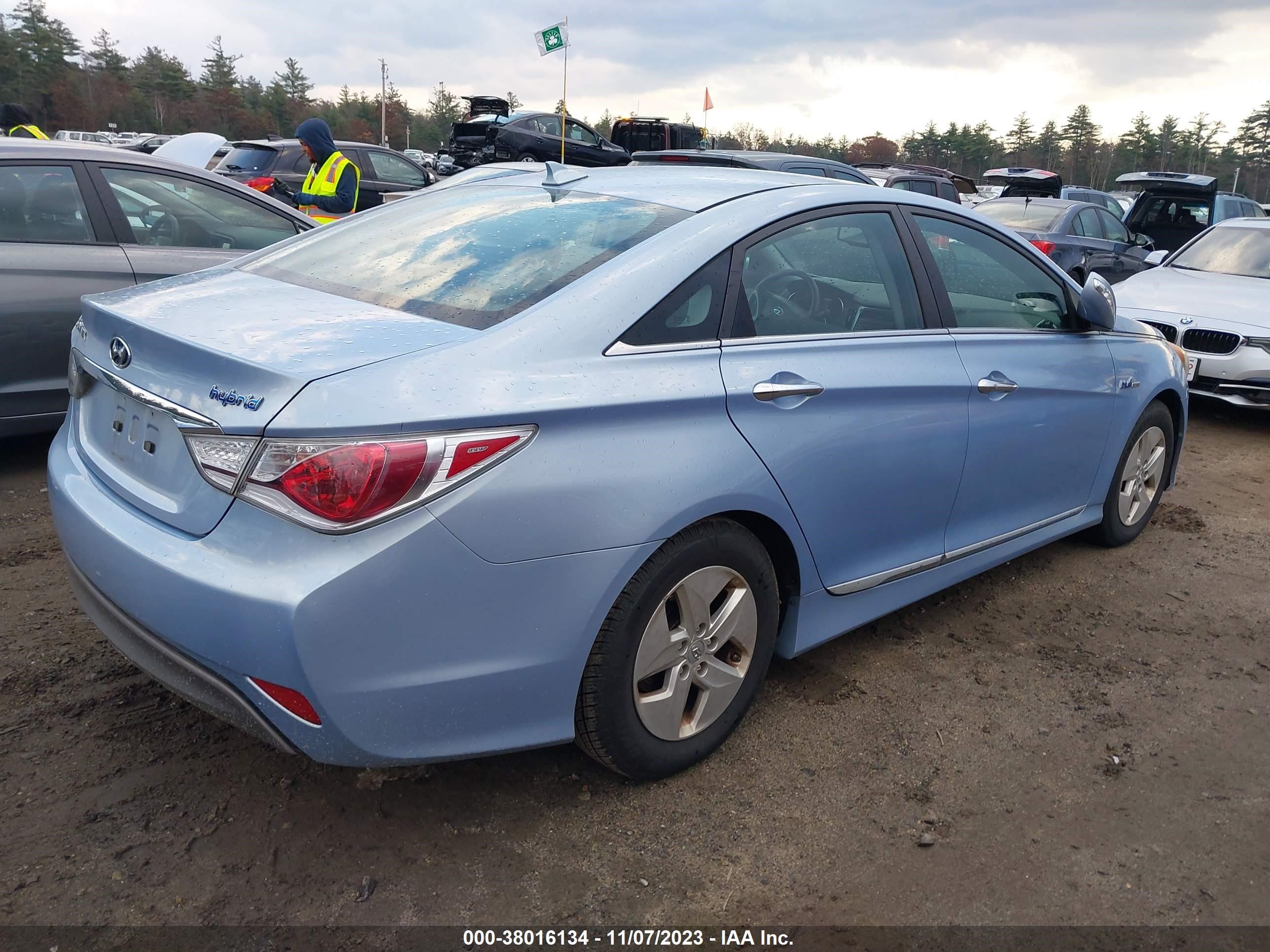 Photo 3 VIN: KMHEC4A41CA027692 - HYUNDAI SONATA 