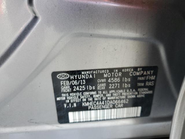 Photo 11 VIN: KMHEC4A41DA066462 - HYUNDAI SONATA HYB 