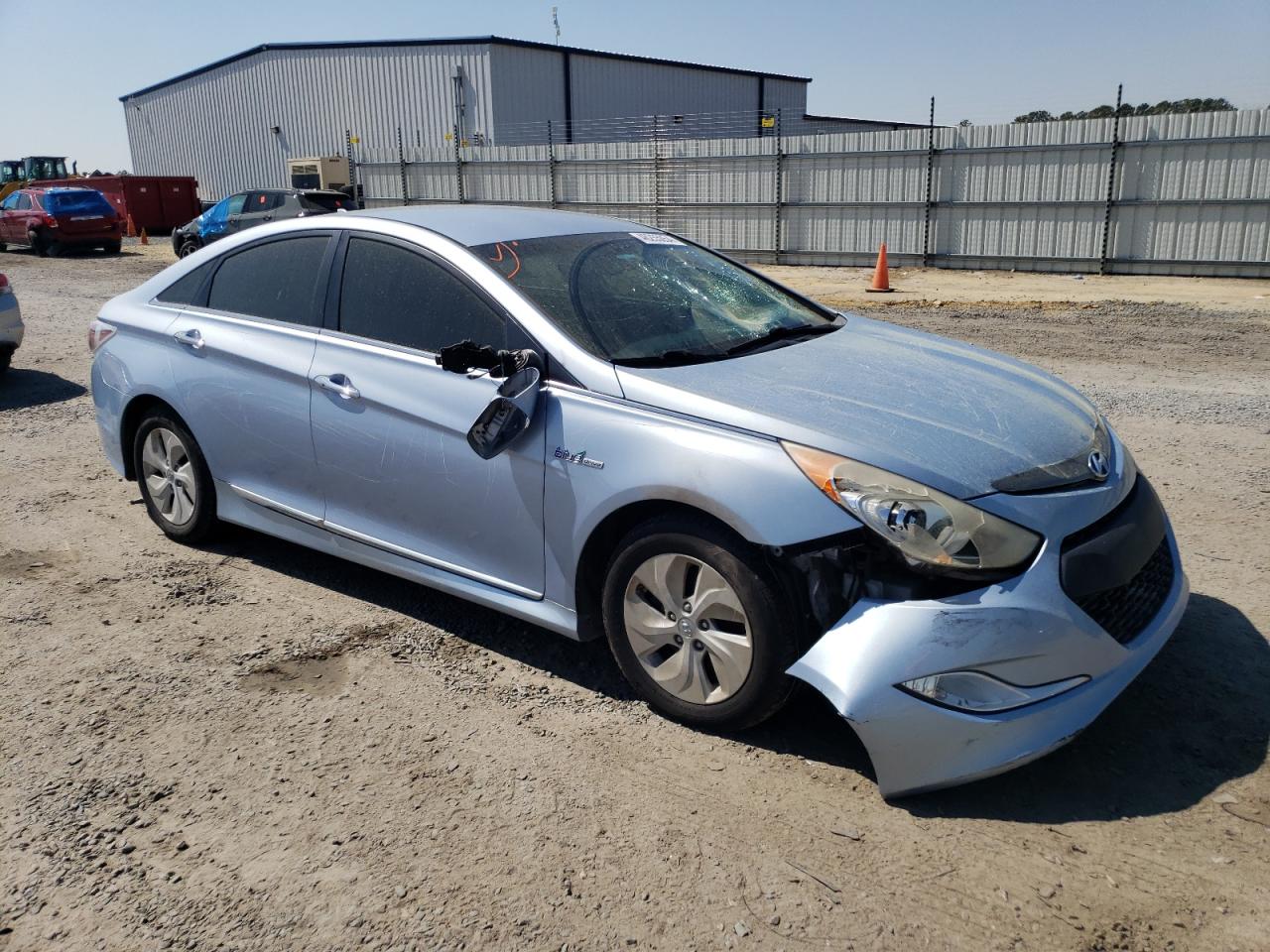 Photo 3 VIN: KMHEC4A41DA070091 - HYUNDAI SONATA 