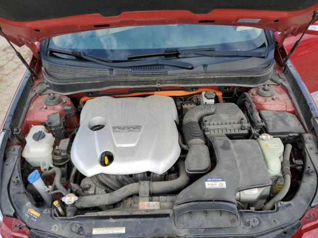 Photo 10 VIN: KMHEC4A41DA070740 - HYUNDAI SONATA HYB 