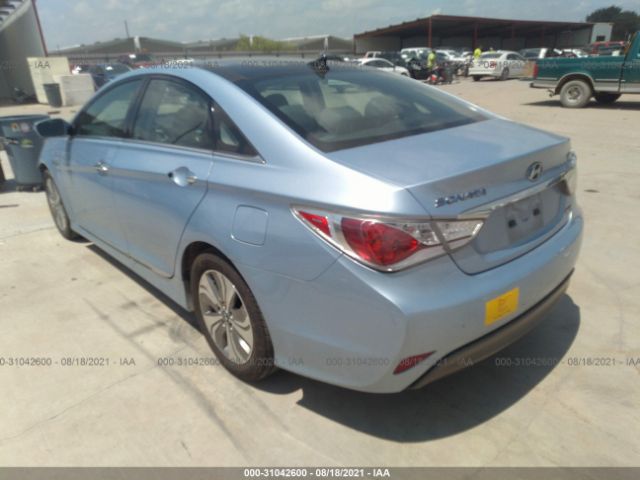 Photo 2 VIN: KMHEC4A41DA075680 - HYUNDAI SONATA HYBRID 