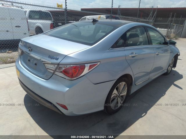 Photo 3 VIN: KMHEC4A41DA075680 - HYUNDAI SONATA HYBRID 