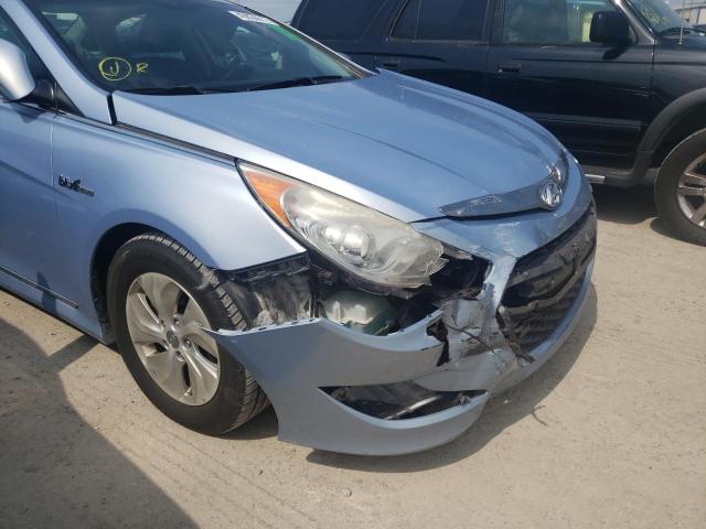 Photo 8 VIN: KMHEC4A41DA076750 - HYUNDAI SONATA HYB 