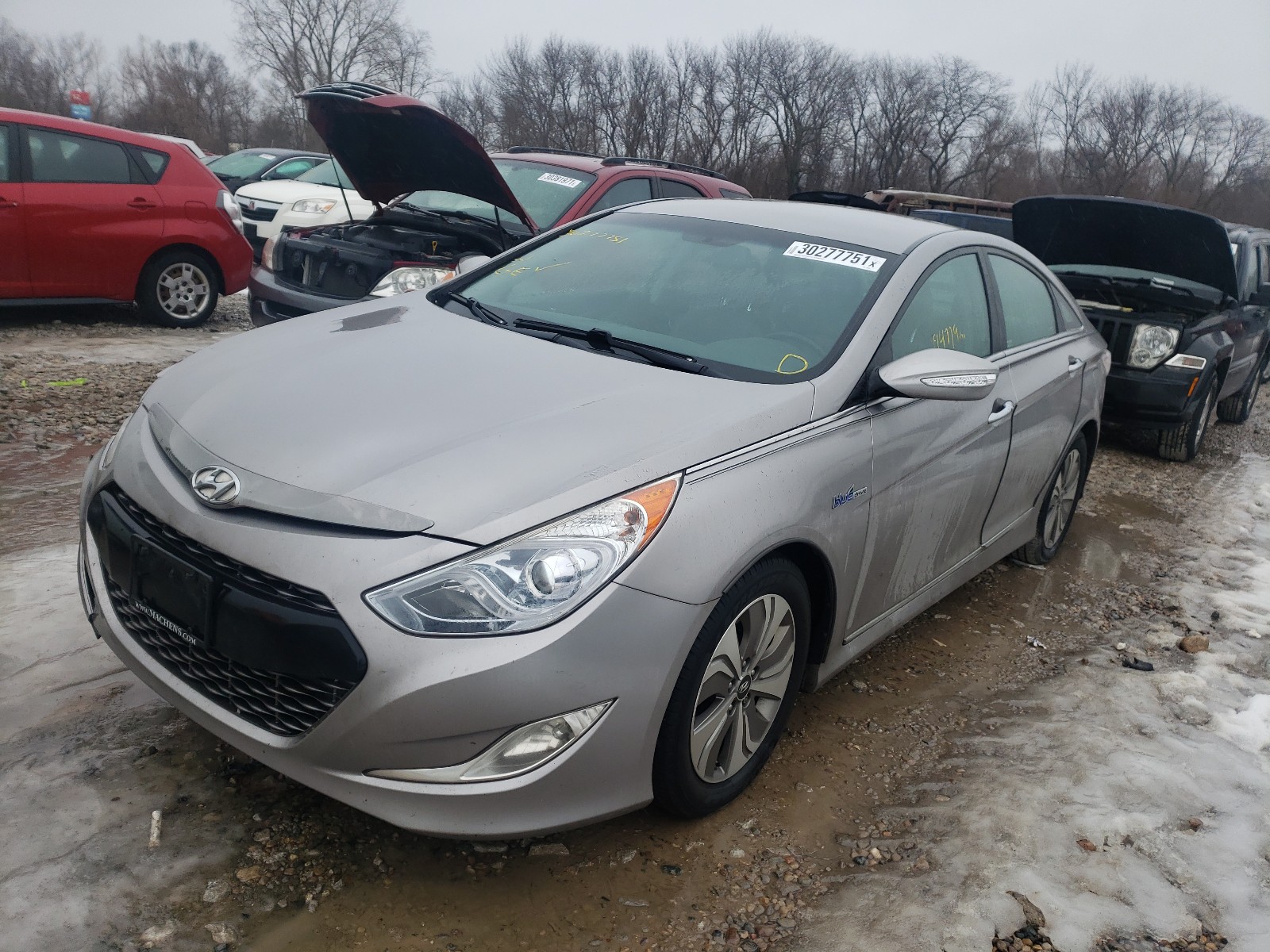 Photo 1 VIN: KMHEC4A41DA080202 - HYUNDAI SONATA HYB 