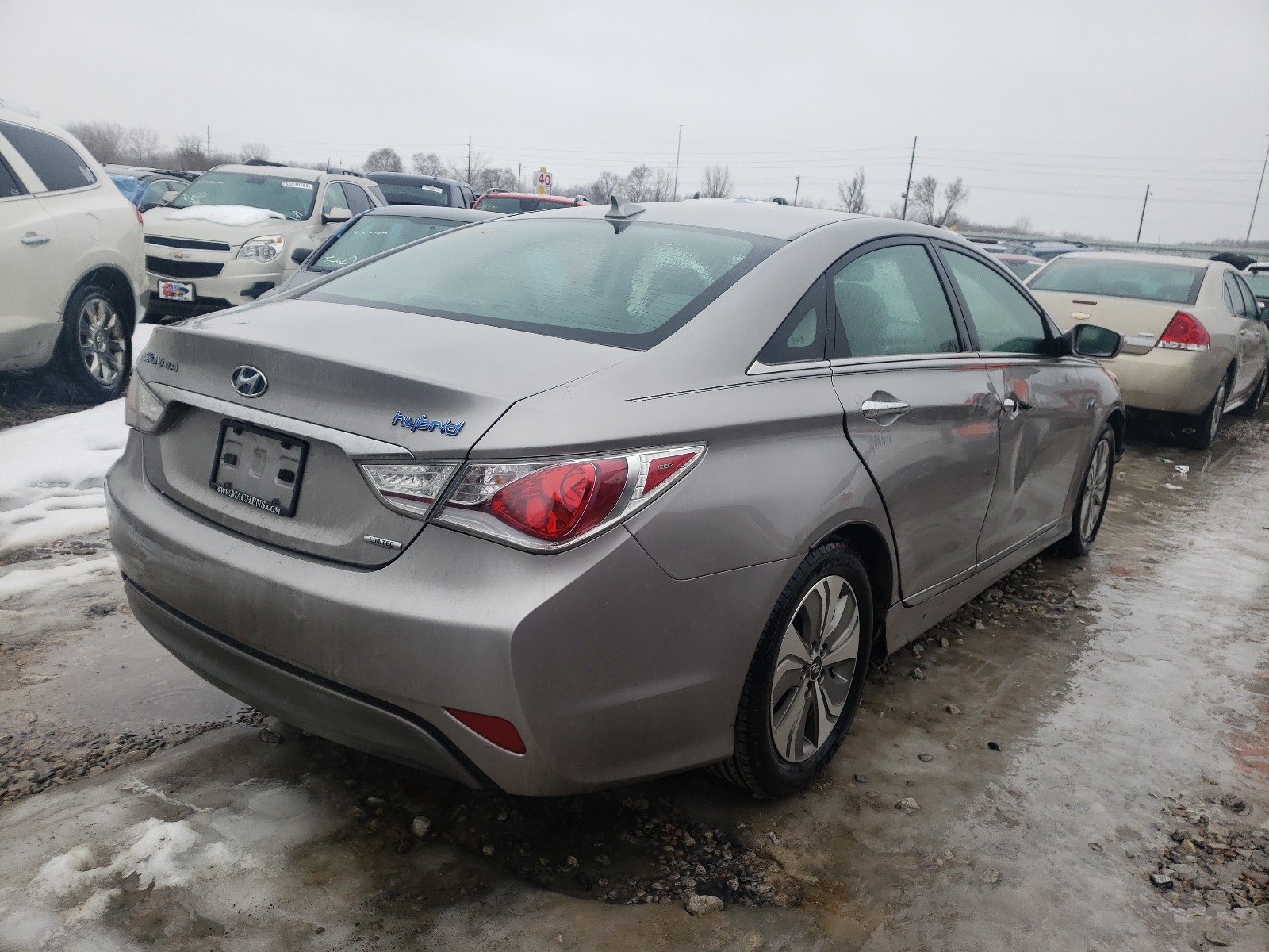 Photo 3 VIN: KMHEC4A41DA080202 - HYUNDAI SONATA HYB 