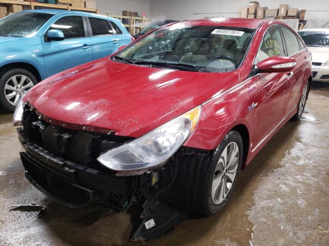 Photo 1 VIN: KMHEC4A41DA083326 - HYUNDAI SONATA HYB 