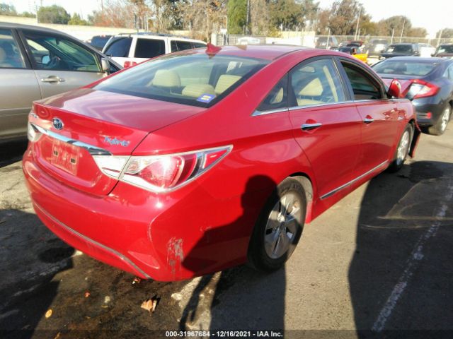 Photo 3 VIN: KMHEC4A41DA099445 - HYUNDAI SONATA HYBRID 